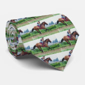 Cravate de course de chevaux (Roulé)