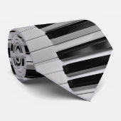 Cravate de coutume de clavier de piano (Roulé)