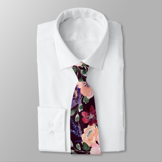 Cravate de couverture de duvet violet (Attaché)