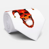 Cravate de crânes de farceur (Roulé)