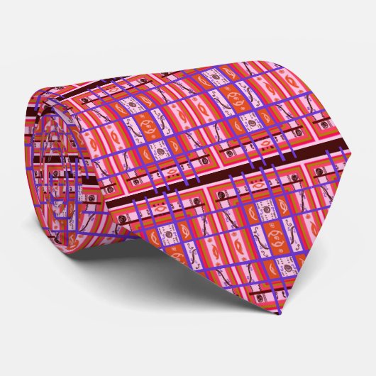 Cravate de cravate ondulée (Roulé)