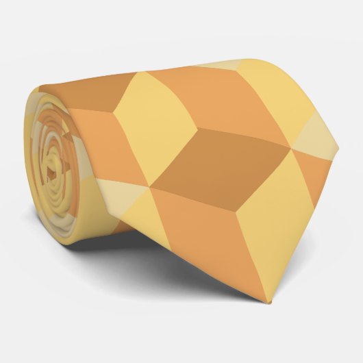 cravate de cube 3D (Roulé)