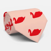 Cravate de cygne rouge (Roulé)