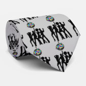 Cravate de danse de disco (Roulé)