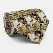 Cravate de débordement de chou fâché (Roulé)