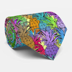 Cravate de défilé d'ananas