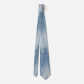Cravate de Denim texturé moderne (Dos)