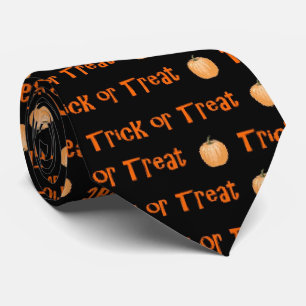 Cravate de des bonbons ou un sort de Halloween