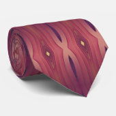 Cravate de design en bronze ambre (Roulé)