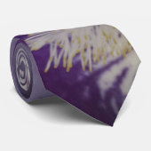 Cravate de détail de Purple Iris Flral (Roulé)