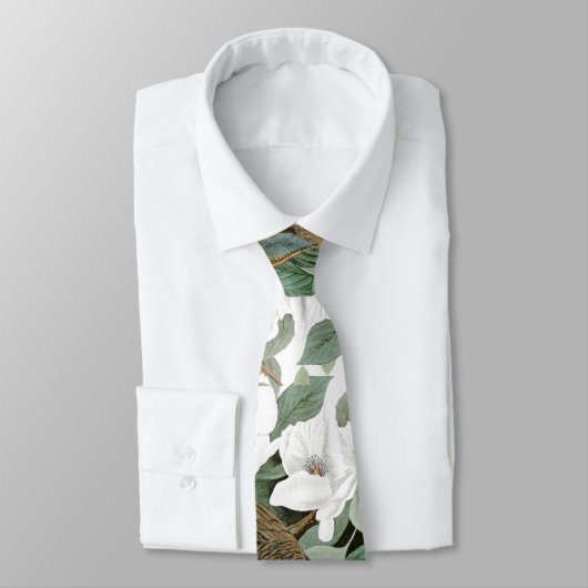 Cravate de deuil de faune d'Audubon de fleurs (Attaché)