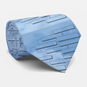 Cravate de diagrammes d'arbre généalogique (Roulé)