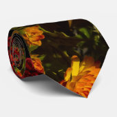 Cravate De Disposition citrouille Et Fille (Roulé)