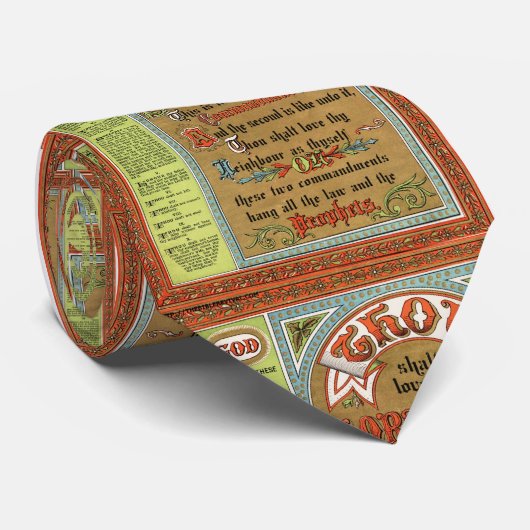 Cravate de Dix commandements (Roulé)