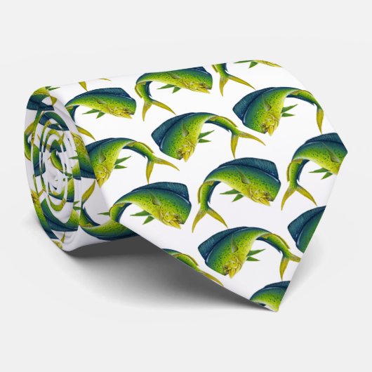 Cravate de Dolphinfish (Roulé)