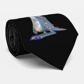 Cravate de dragon de dessin animé amusant (Roulé)