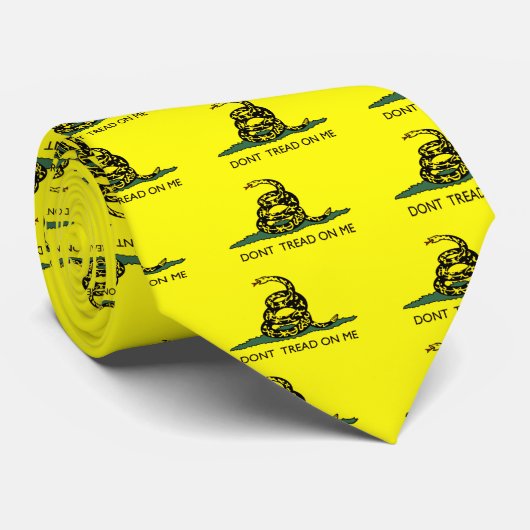 Cravate de drapeau de Gadsden (Roulé)