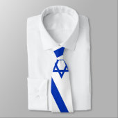 Cravate de drapeau de l'Israël (Attaché)