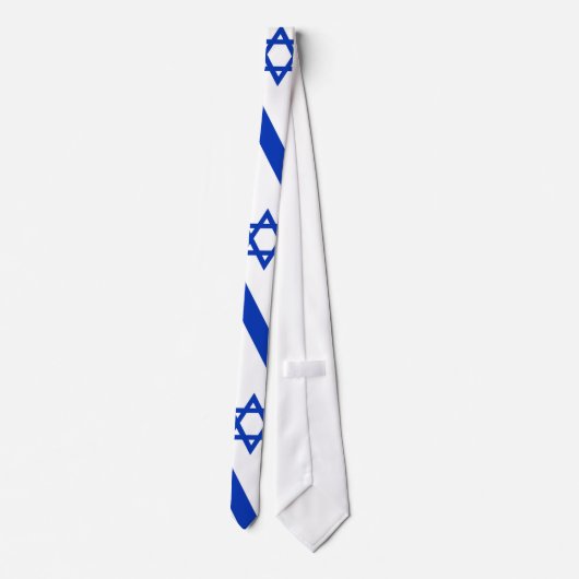 Cravate de drapeau de l'Israël (Dos)