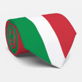 Cravate de drapeau de l'Italie (Roulé)