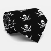 Cravate de drapeau de pirate (Roulé)