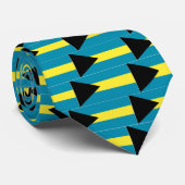 Cravate de drapeau des Bahamas (Roulé)