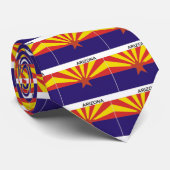 Cravate de drapeau d'état de l'ARIZONA (Roulé)