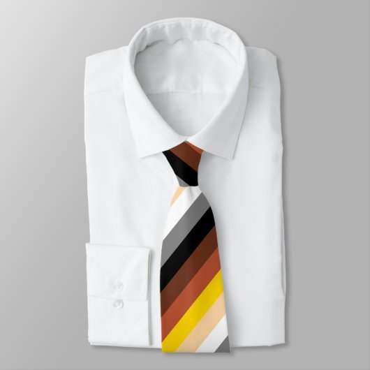 Cravate de drapeau d'ours (Attaché)