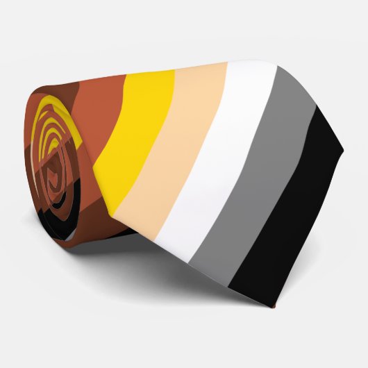 Cravate de drapeau d'ours (Roulé)