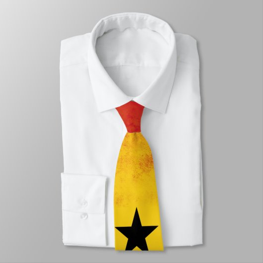 Cravate de drapeau du Ghana (Attaché)