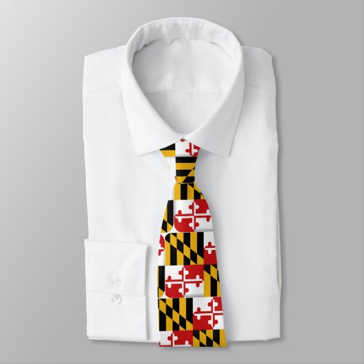 Cravate de drapeau du Maryland (Attaché)