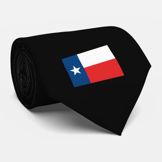 Cravate de drapeau du Texas (Roulé)