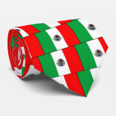 Cravate de drapeau mexicain (Roulé)