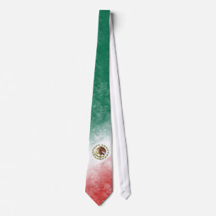 Cravate de drapeau mexicain