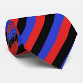 Cravate de drapeau polyamory (Roulé)