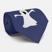 Cravate de fantôme dans le bleu (Roulé)