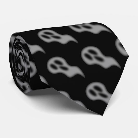 Cravate de fantôme de Halloween (Roulé)