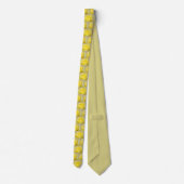 Cravate de fermeture rose jaune (Dos)