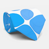 Cravate de fête bleue (Roulé)