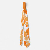 Cravate de fête orange (Dos)