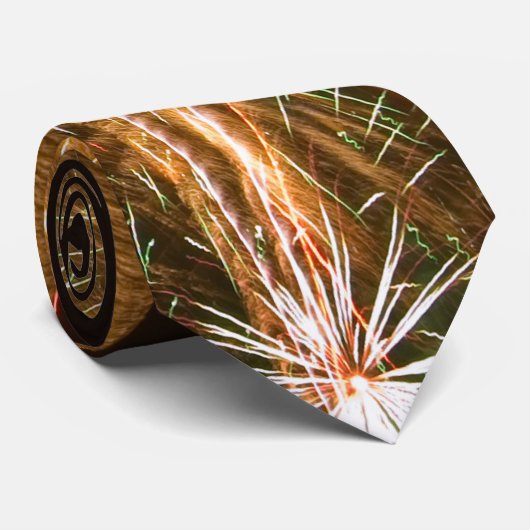 Cravate de feux d'artifice (Roulé)