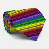 Cravate de fierté d'arc-en-ciel (Roulé)