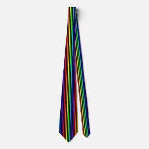 Cravate de filet d'arc-en-ciel