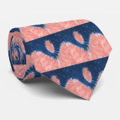 Cravate de flèche de ton de bleu et de terre (Roulé)