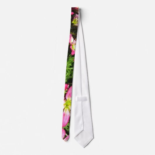 cravate de fleurs (Dos)