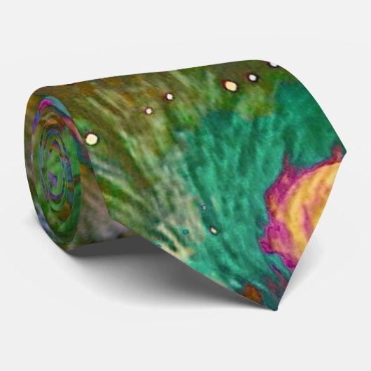 Cravate de fleurs de jungle (Roulé)