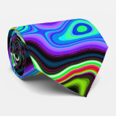 Cravate de fonte de couleurs (Roulé)