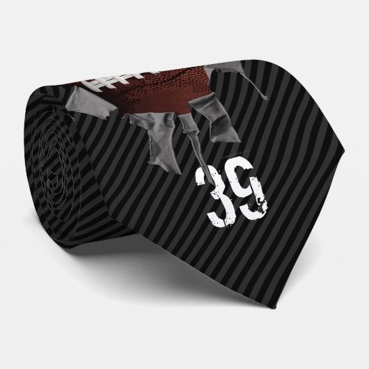 Cravate de football déchirée (Roulé)