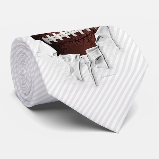 Cravate de football déchirée (Roulé)