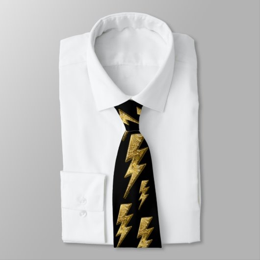 Cravate de foudre d'or (Attaché)